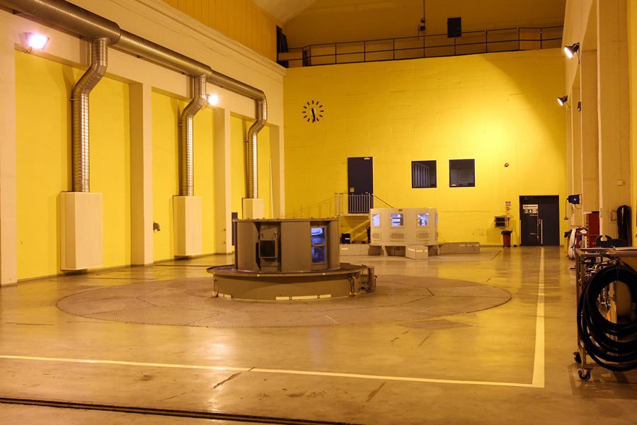 Bardufoss power plant machine room