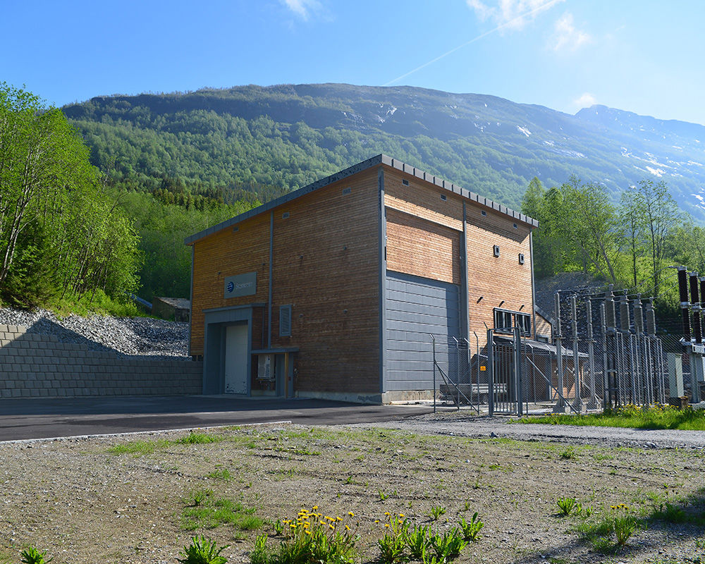 Bjerka power plant.