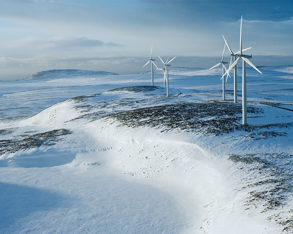 The Kj&oslash;llefjord wind farm 