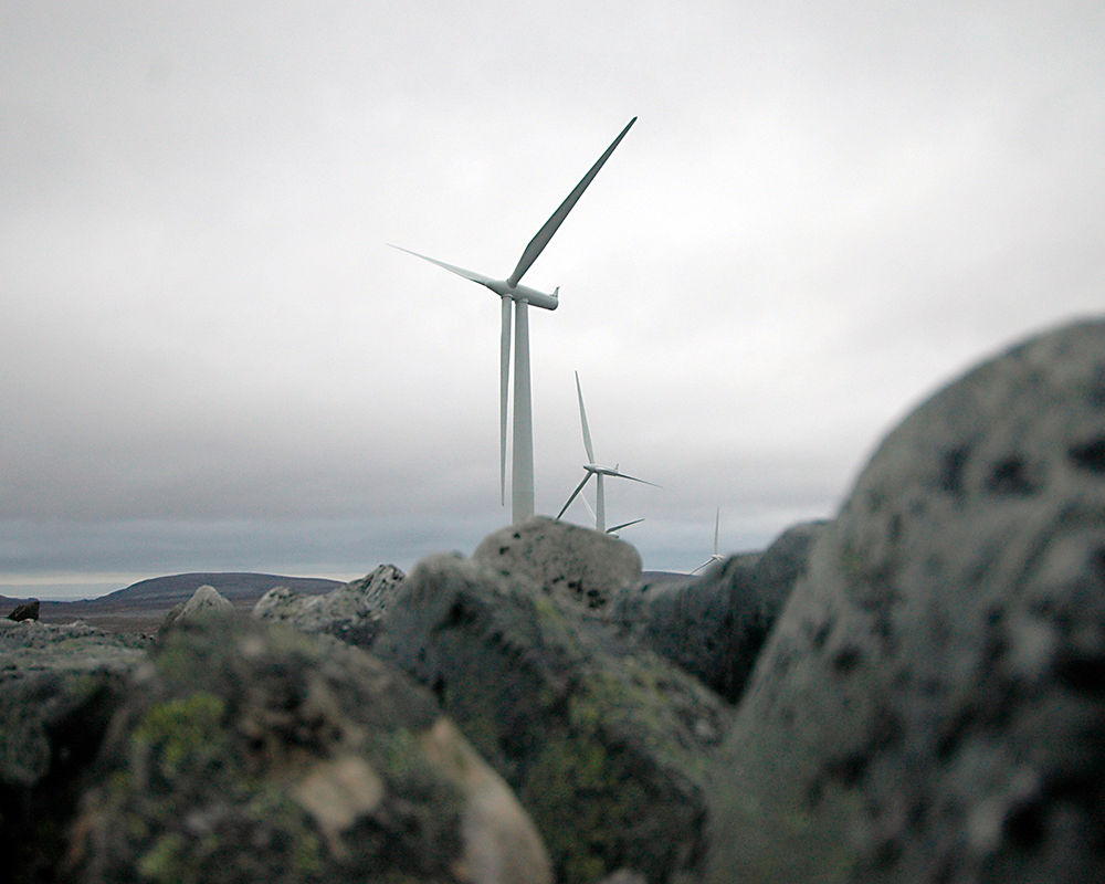 The Kj&oslash;llefjord wind farm &nbsp;