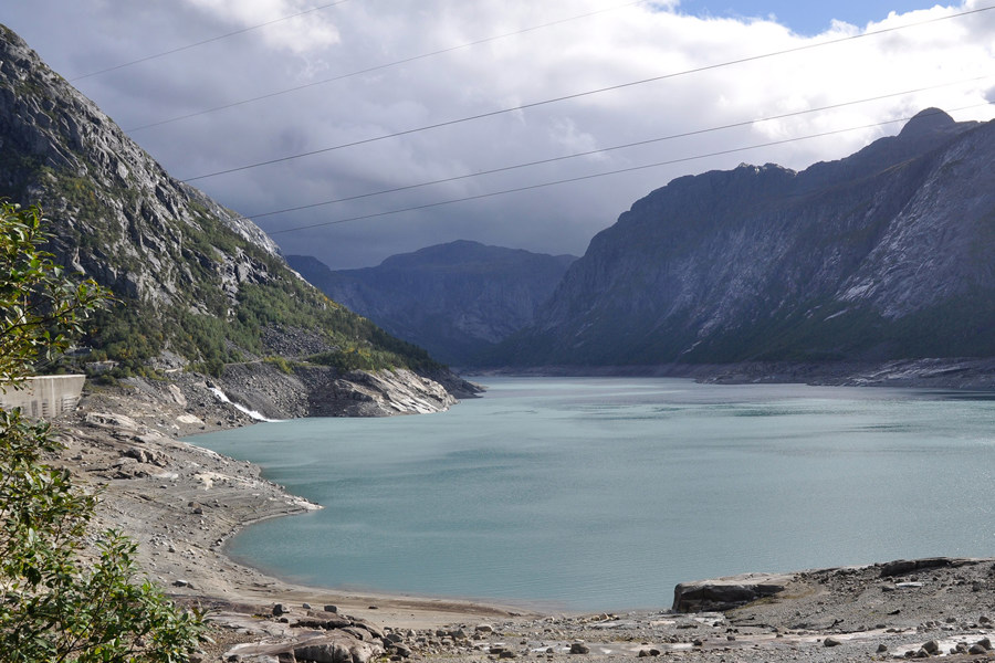 Lake Ringedalsvannet – intake to Oksla power plant.